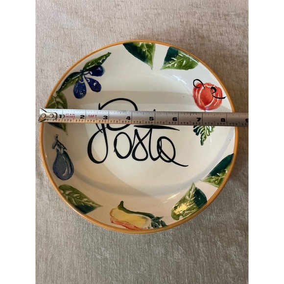 Vintage Cellar Italian Pottery Pasta Bowls - Picture 3 of 6